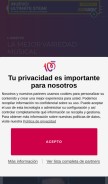 How cadena100.es looks like on a mobile device such as an iPhone.