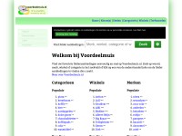 Desktop screenshot for voordeelmuis.nl