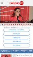 How cagdasses.com looks like on a mobile device such as an iPhone.