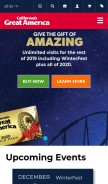 How cagreatamerica.com looks like on a mobile device such as an iPhone.