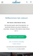 How cal.to looks like on a mobile device such as an iPhone.