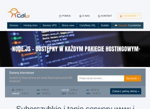 How cal24.pl looks like on a tablet such as an iPad.