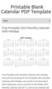 How calendarness.com looks like on a mobile device such as an iPhone.