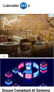 How calendrier-365.fr looks like on a mobile device such as an iPhone.