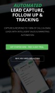 How callaction.co looks like on a mobile device such as an iPhone.