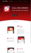 How callapps.studio looks like on a mobile device such as an iPhone.