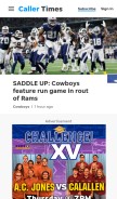 How caller.com looks like on a mobile device such as an iPhone.