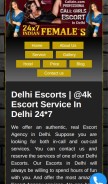 How callzin.com looks like on a mobile device such as an iPhone.