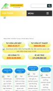 How camerasaigon24h.com looks like on a mobile device such as an iPhone.