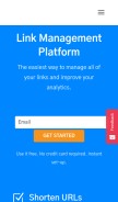 How campaigntracker.io looks like on a mobile device such as an iPhone.
