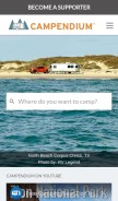 How campendium.com looks like on a mobile device such as an iPhone.