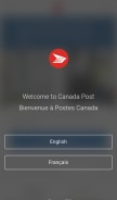 How canadapost.ca looks like on a mobile device such as an iPhone.
