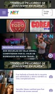 How canalnet.tv looks like on a mobile device such as an iPhone.