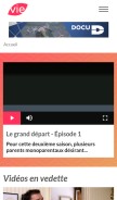 How canalvie.com looks like on a mobile device such as an iPhone.