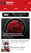 How canescountry.com looks like on a mobile device such as an iPhone.