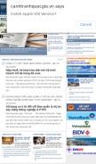 How canhtranhquocgia.vn looks like on a mobile device such as an iPhone.