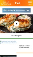 How canoe.ca looks like on a mobile device such as an iPhone.