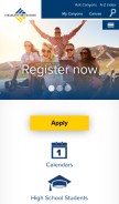 How canyons.edu looks like on a mobile device such as an iPhone.