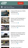 How capeandislands.org looks like on a mobile device such as an iPhone.