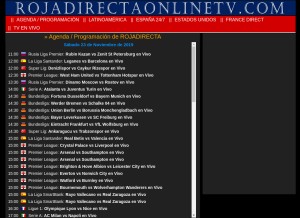 How capodeportes.net looks like on a tablet such as an iPad.