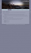 How capsave.be looks like on a mobile device such as an iPhone.