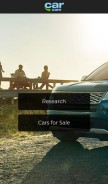 How car.com looks like on a mobile device such as an iPhone.