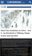 How caradisiac.com looks like on a mobile device such as an iPhone.