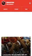 How cardchronicle.com looks like on a mobile device such as an iPhone.