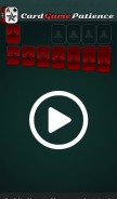 How cardgamepatience.com looks like on a mobile device such as an iPhone.