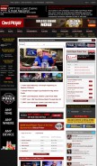 How cardplayer.com looks like on a mobile device such as an iPhone.