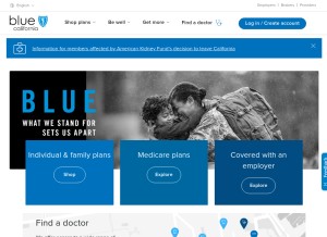 How care1st.com looks like on a tablet such as an iPad.