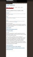 How carf.org looks like on a mobile device such as an iPhone.