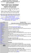 How cars101.com looks like on a mobile device such as an iPhone.