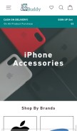 How casebuddy.in looks like on a mobile device such as an iPhone.