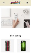 How casefantasy.com looks like on a mobile device such as an iPhone.
