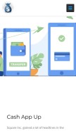 How cashappup.com looks like on a mobile device such as an iPhone.