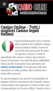 How casinoonlineaams.com looks like on a mobile device such as an iPhone.