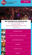 How casinoroyalehotel.com looks like on a mobile device such as an iPhone.