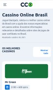 How cassino.casino looks like on a mobile device such as an iPhone.