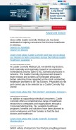 How castleconnolly.com looks like on a mobile device such as an iPhone.