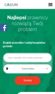How casum.pl looks like on a mobile device such as an iPhone.