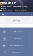 How cataloxy.es looks like on a mobile device such as an iPhone.