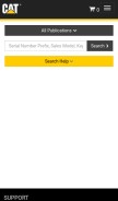 How catpublications.com looks like on a mobile device such as an iPhone.