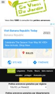 How cavientdujardin.com looks like on a mobile device such as an iPhone.