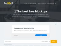 Desktop screenshot for free-mockup.com