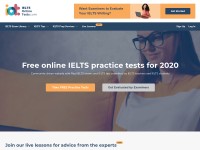 Desktop screenshot for ieltsonlinetests.com