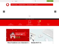 Desktop screenshot for vodafone.it