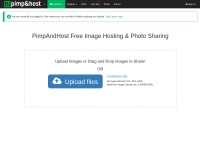 Desktop screenshot for pimpandhost.com