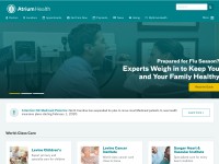 Desktop screenshot for atriumhealth.org