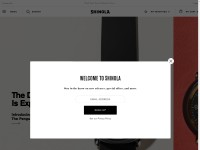 Desktop screenshot for shinola.com